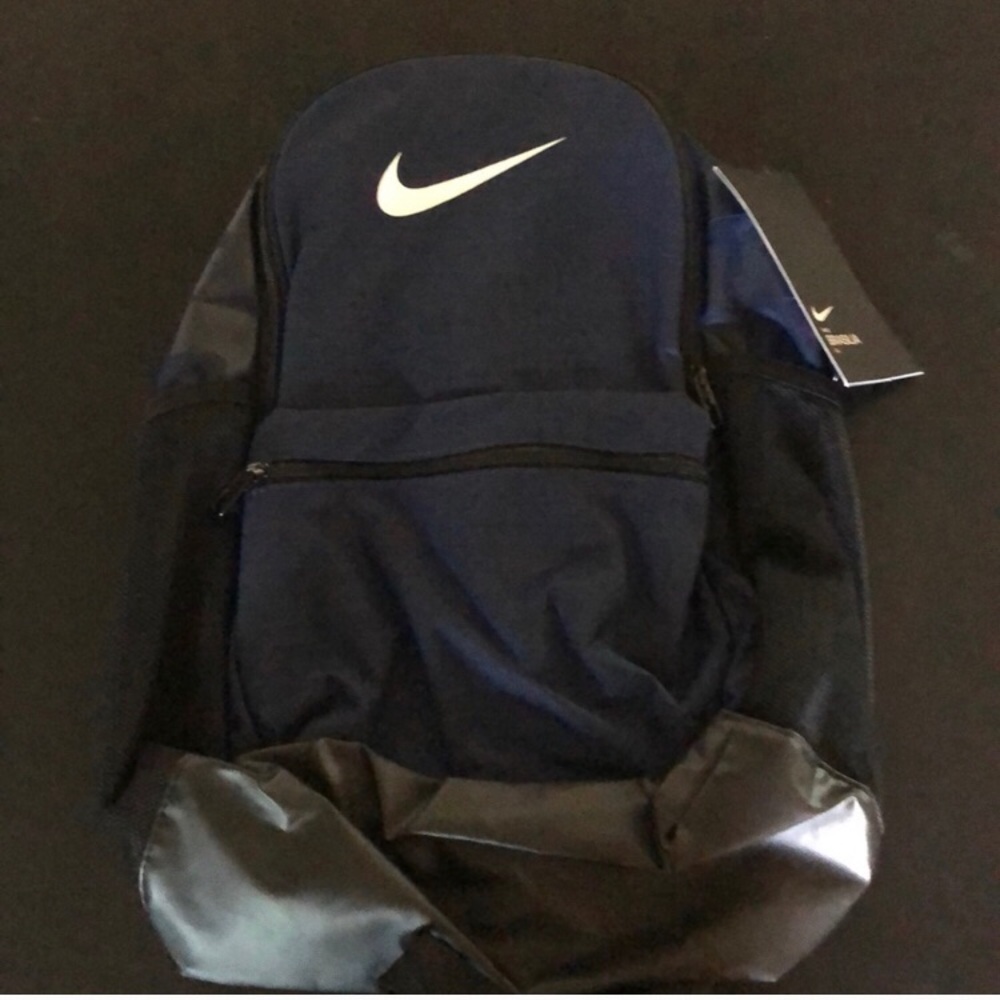 Navy blue backpack
